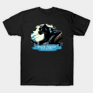 Black Jaguar - WILD NATURE - JAGUAR -3 T-Shirt